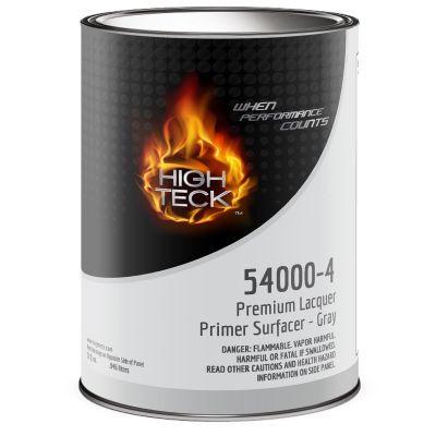 HIT54000-4 image(0) - High Teck Products High Teck 54000-4 Premium Lacquer Primer Surfacer Gray