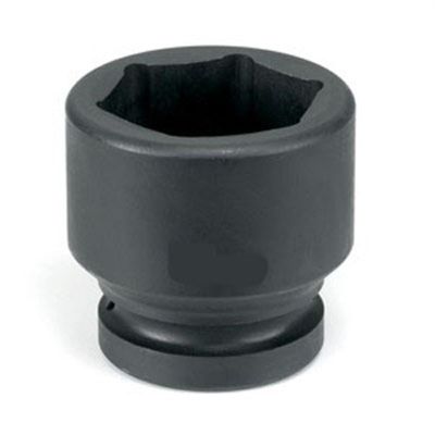 GRE60100M image(0) - Grey Pneumatic 1-1/2" Drive x 100mm Standard Socket