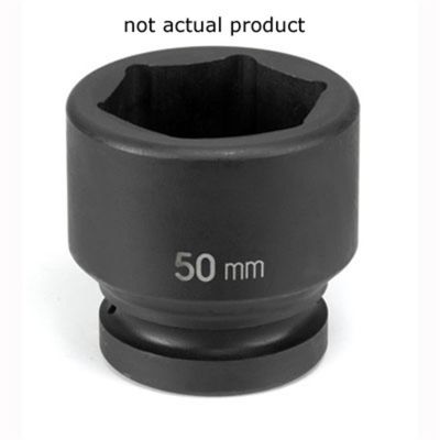 GRE4060M image(0) - Grey Pneumatic 1" Drive x 60mm Standard Socket