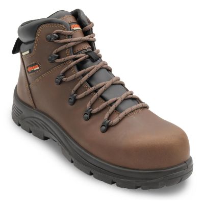 FSIA8150-7EE image(0) - Avenger Work Boots Framer Lite Mid - Men's - CT|EH|WP|SR - Brown - Size: 7 - EE - (Extra Wide)