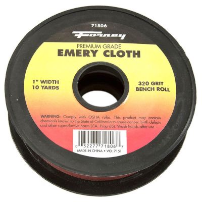 FOR71806 image(1) - Forney Industries Emery Cloth Bench Roll, 320 Grit