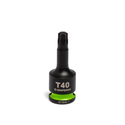GETISTB40 image(0) - Grip Edge Tools 3/8" Dr RPT Impact Star Bit Socket T40