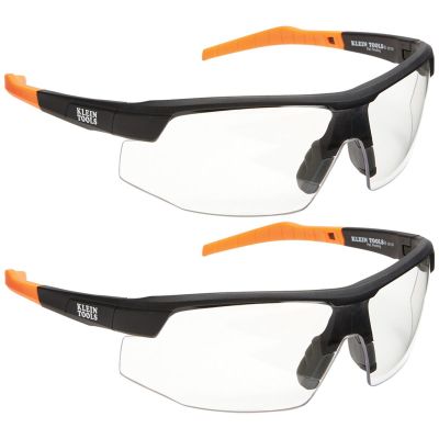 KLE60163 image(0) - Klein Tools Professional Safety Glasses, Full Frame, Clear Lens