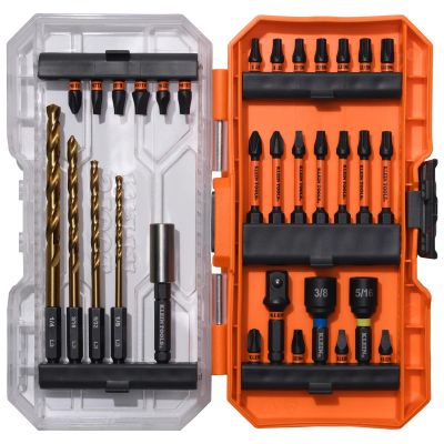KLE34055 image(0) - Klein Tools Ratcheting Ferrule Square Crimper, 10 to 22 AWG Wire