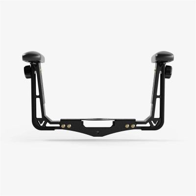 VYPAAA-B-B-QHACM image(0) - Vyper Industrial RSM/ESM Armrest Attachment - Black Cushion ; Black Supports; QH/ACME