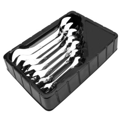 WLMW30683 image(1) - Wilmar Corp. / Performance Tool 7 Piece Super Thin SAE Wrench Set