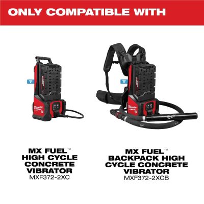 MLW48-37-3218H image(1) - Milwaukee Tool MX FUEL High Cycle Concrete Vibrator 32 Feet Whip with 1.75 Inch Head