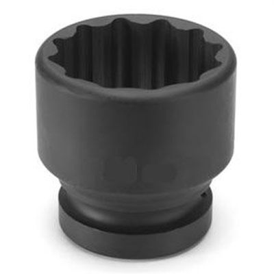 GRE6392R image(0) - Grey Pneumatic 1-1/2" Drive x 6" Standard - 12 Point Socket