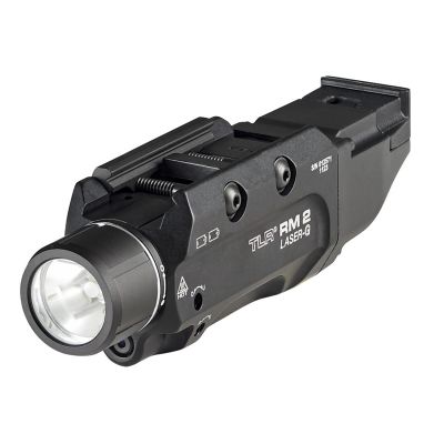 STL69454 image(0) - Streamlight TLR RM 2 Laser G - Light Only - Includes M-LOK Mount, Key Kit and (2) CR123A Lithium Batteries - Box - Black