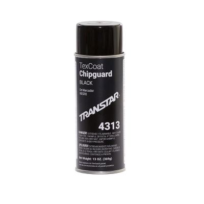 TRP4313 image(0) - Transtar Autobody Products 4313 Tex Coat Chip Guard Aerosol Can - 12.75 oz Net Weight - Black