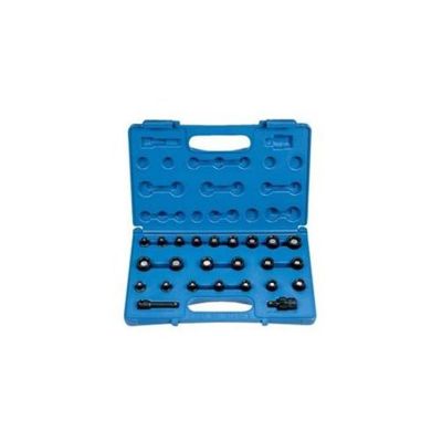 GRE1224G image(0) - Grey Pneumatic 3/8" Drive 24 Piece Standard Length SAE/Metric Magnetic Set
