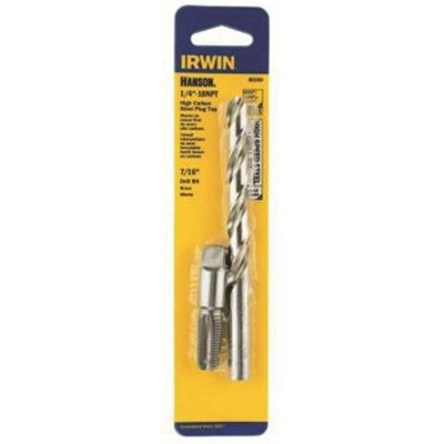 HAN80260 image(1) - Hanson TAP 1/4 NPT AND 7/16" DRILL