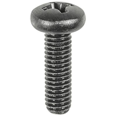 AVC18769 image(0) - AUVECO PHIL PAN HD LIC. PLATE SCREW BLACK M6-1.0 X 20MM