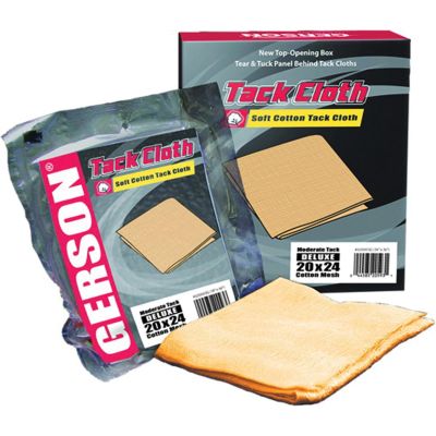 GEC020003G image(0) - Gerson Co. 020003G Deluxe Tack Cloth, 36 in L x 18 in W, Gold