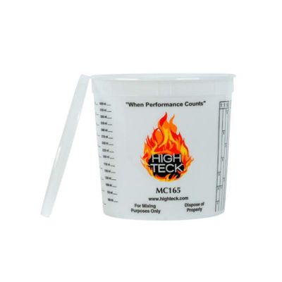 HITMC165 image(0) - High Teck Products MC165 Mixing Cup, 5 qt, Polypropylene