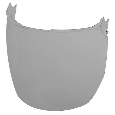 MLW48-73-1443 image(0) - Milwaukee Tool 10pk Gray Face Shield Replacement Lenses (Helmet & Hard Hat Mount)