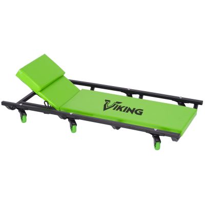 INT57102 image(0) - Viking by American Forge & Foundry Mechanic's Creeper w/ Adjustable Headrest - 40" - 6 Wheel - 400 Lbs. Capacity