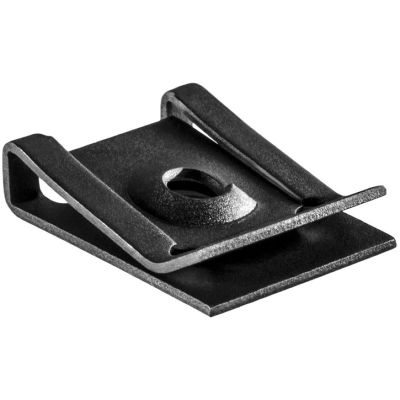 AVC10066 image(0) - AUVECO 10066 Spring-Type U-Nut, #10 Screw, Steel, Phosphate