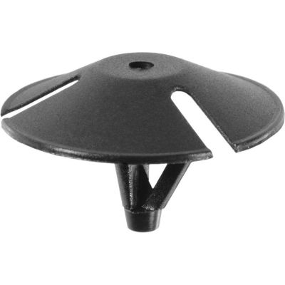 AVC17004 image(0) - AUVECO 17004 Single Head Hood Insulation and Fender Shield Retainer, 1-5/16 in Dia Bottom Head, Nylon, Black