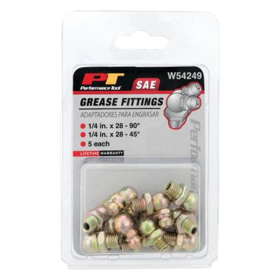 WLMW54249 image(1) - Wilmar Corp. / Performance Tool 10 pk. 1/4-28 Grease Fittings