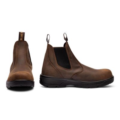 RDBBTF9 image(0) - Redback Boots USA Blue Tongue Station 6-inch Brown  Slip On (9US)