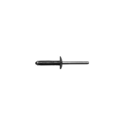 DCO1951PK image(0) - Disco Automotive Hardware 1951PK Bumper Cover Rivet, 1/4 in Dia x 3/16 to 3/8 in Grip Range, Aluminum, Black