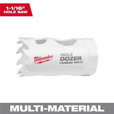 MLW49-56-0807 image(0) - Milwaukee Tool 1-1/16 Inch HOLE DOZER with Carbide Teeth Hole Saw