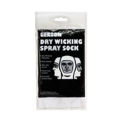 GEC070195B image(0) - Gerson Co. 070195B Heavy Weight Spray Socks, Universal, Heavy Weight, White, Dry-Wick Polyester