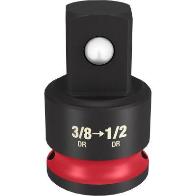 MLW49-66-6723 image(1) - Milwaukee Tool SHOCKWAVE Impact Duty  3/8" Drive 1/2" Drive Adapter