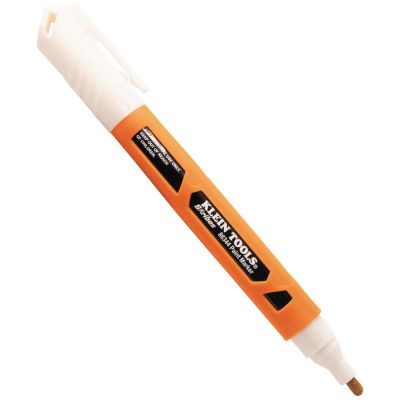 KLE86151 image(0) - Klein Tools Skribes&trade; Fine Tip Permanent Marker, Blue, 1-Pack