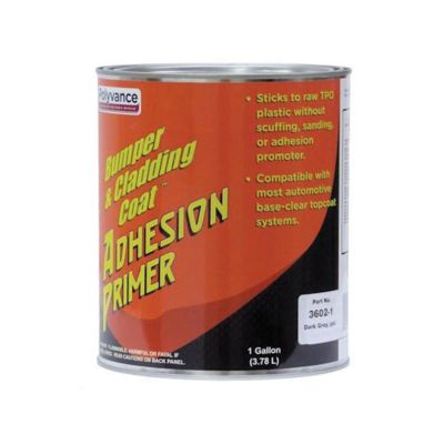 URE3602-1 image(0) - Urethane Supply Co. Polyvance Bumper & Cladding Coat 3602-1 Adhesion Primer, 1 gal Can, Medium Viscosity Pourable Liquid, Dark Gray