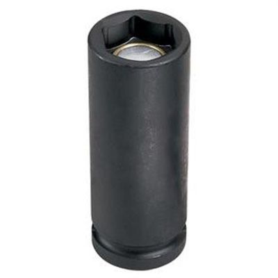 GRE2016DG image(0) - Grey Pneumatic 1/2" Drive x 1/2" Magnetic Deep Socket