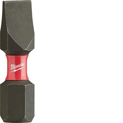 MLW48-32-4118 image(1) - Milwaukee Tool Shockwave Impact Slotted 1/4" Insert Bits (25PK)