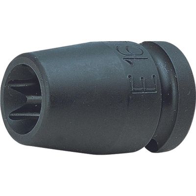 KKN14425-E10 image(0) - Ko-ken USA 14425-E10 1/2 Sq. Dr. Impact TORX E10 Socket - Length 38mm