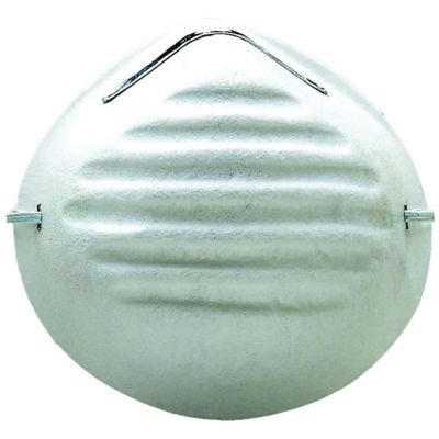 GEC061501 image(0) - Gerson Co. 061501 Nuisance Dust Mask, Dual Non-Adjustable Headstrap, Microfiber, White