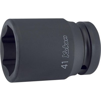 KKN18301X-50 image(0) - Ko-ken USA 18301X-50 1 Sq. Dr. Socket 50mm 6 point Length 85mm Thin walled