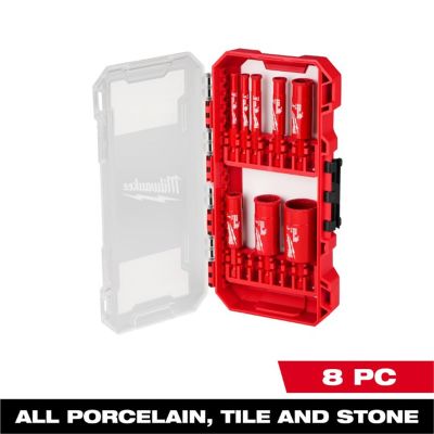 MLW49-56-0570 image(0) - Milwaukee Tool  Diamond Max Hole Saw Bit Set - 8PC