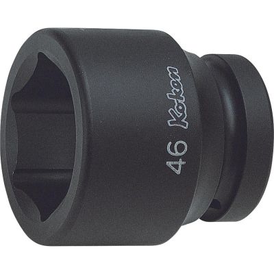 KKN18400A-11-16 image(0) - Ko-ken USA 18400A-11/16 1 Sq. Dr. Socket 11/16 6 point Length 57mm