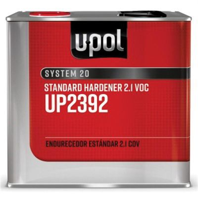 UPO2392 image(0) - U Pol Products SYSTEM 20 UP2392 Standard Hardener, 2.5 L Tin, Clear, Liquid, Use With: 2.1 VOC 2K Primers and Clearcoats