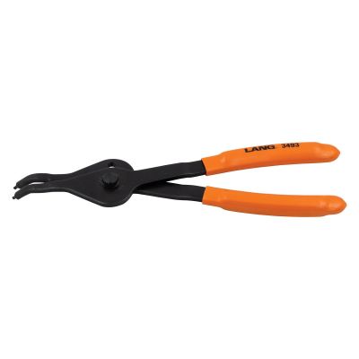 KAS3493 image(0) - Lang Tools (Kastar) Int/Ext Retaining Ring Pliers - .090" 45-deg