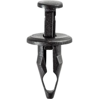AVC16622 image(0) - AUVECO 16622 Push-Type with Closed End Front Bumper Fascia Retainer, 18 mm Dia Head x 23 mm L Stem, Nylon, Black