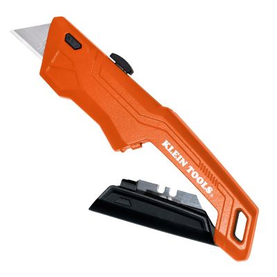 KLE44303 image(0) - Klein Tools Folding Utility Knife With Blade Storage