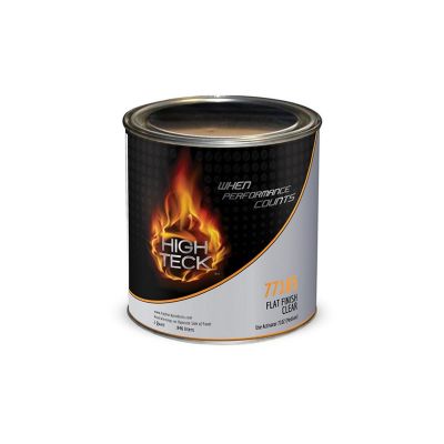 HIT77165-4 image(0) - High Teck Products 77165-4 Urethane Clearcoat, 1 qt, Clear, Liquid, 4.4 lb/gal VOC, 6:1 Mixing