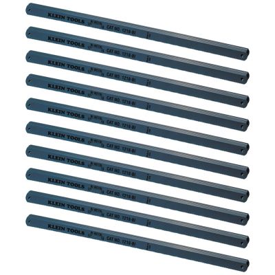 KLE1218BI image(0) - Klein Tools Bi-Metal Blades, 18 TPI, 12-Inch, 100-Pack
