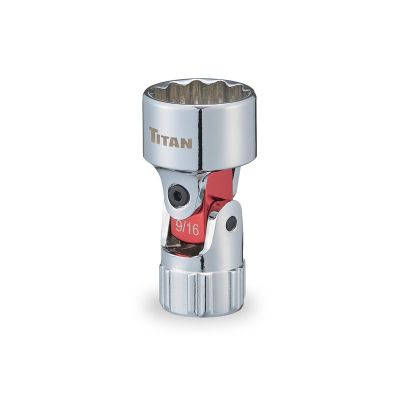 TIT66871 image(0) - Titan 1/4 in. Drive Auto-Flex&trade; 9/16 in. Socket