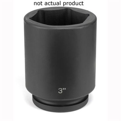 GRE4092D image(0) - Grey Pneumatic 1" Drive x 2-7/8" Deep Socket