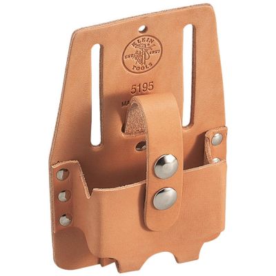 KLE5195 image(0) - Klein Tools Tape Measure Holder, Leather, Medium