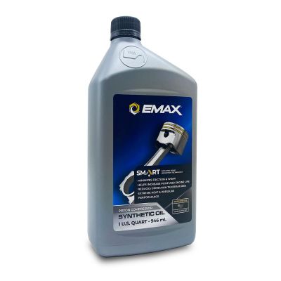 EMXOILEXPIS102Q image(0) - Emax Compressor Smart Oil Piston Synthetic Oil (1-Quart)