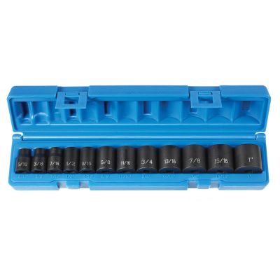GRE1202 image(0) - Grey Pneumatic 3/8" Drive 12 Piece Standard Length Set - 12 Point
