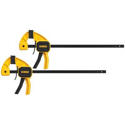 DWTDWHT83158 image(0) - DEWALT 300 mm|12 in. Medium Trigger Clamp - 2 Pack